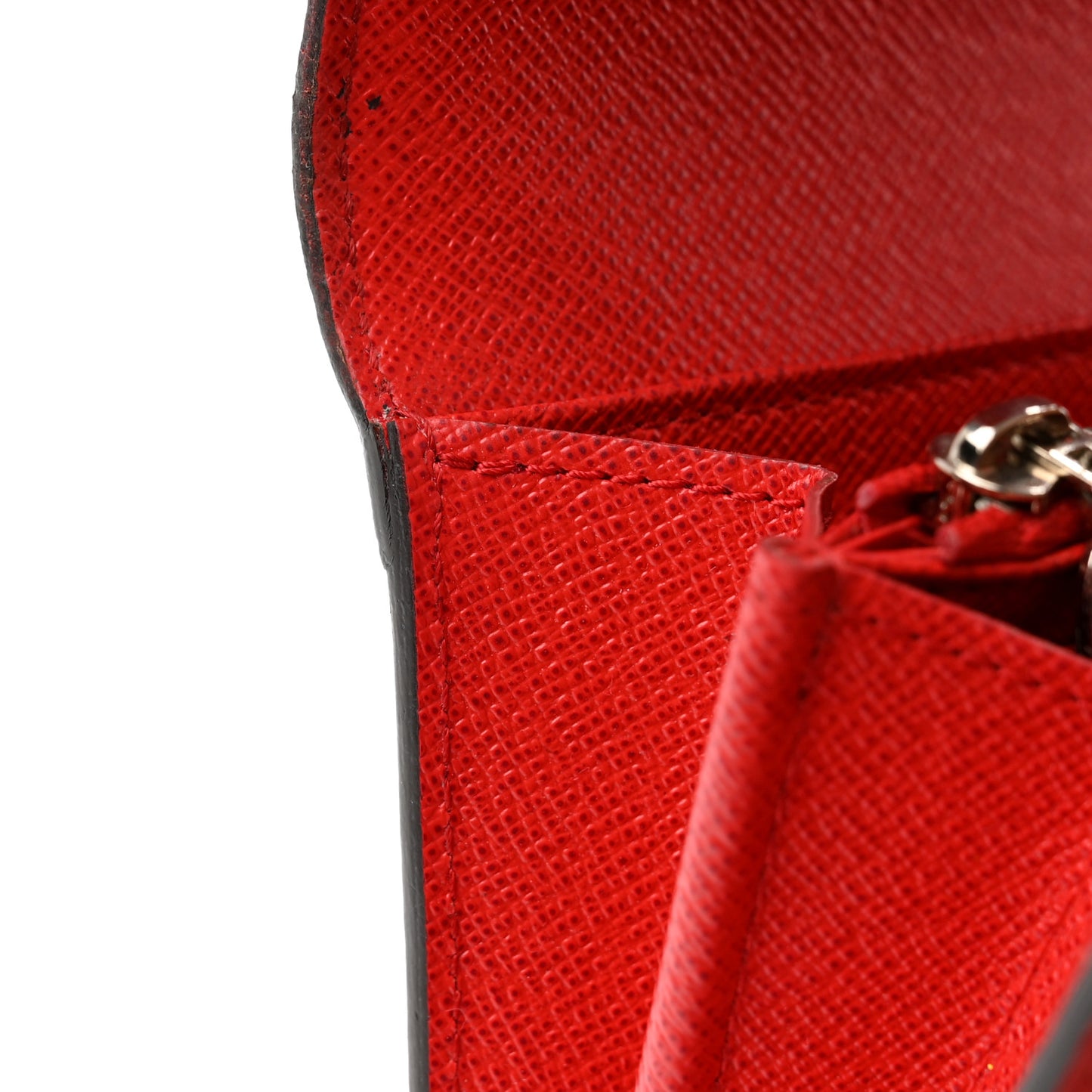 Epi Twist Wallet Coquelicot