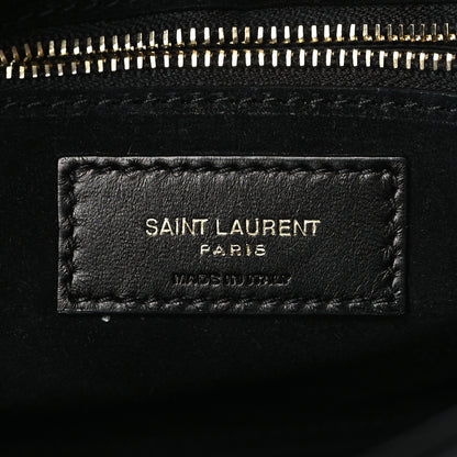 Saint Laurent Patent Le 5 A 7 Hobo Black 6 of 9
