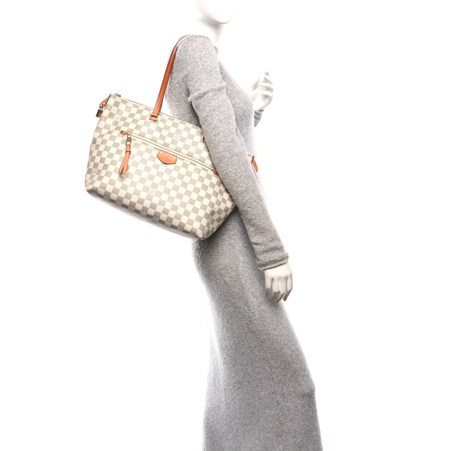 Louis Vuitton Damier Azur Iena MM 2 of 11