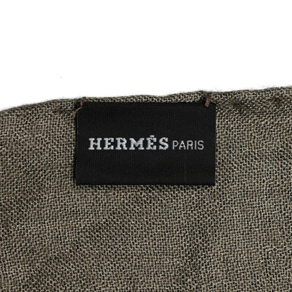 Hermes Cashmere Silk Horses Muffler 4 of 5
