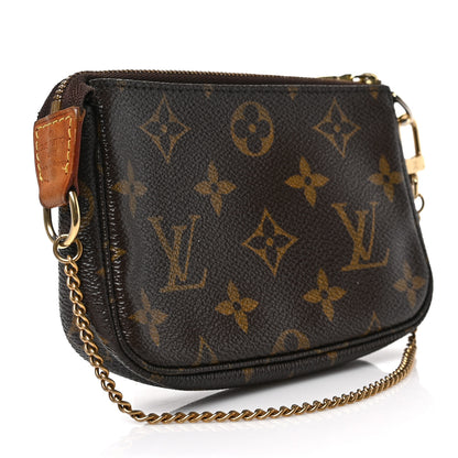 Louis Vuitton Monogram Complice Trunks and Bags Mini Pochette Accessories Beige 3 of 9