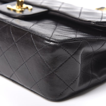 Chanel Lambskin Quilted Small Double Flap Black 6 of 10