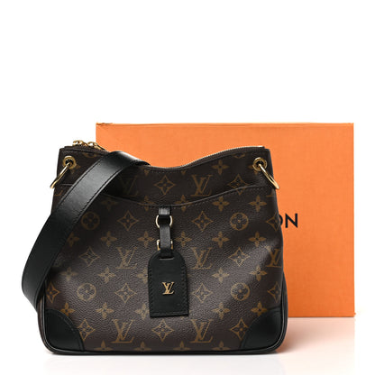 Louis Vuitton Monogram Odeon PM Black 10 of 10