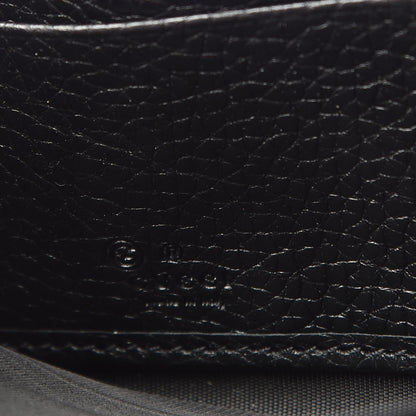 Gucci Pebbled Calfskin Soho Zip Around Wallet Black 6 of 7