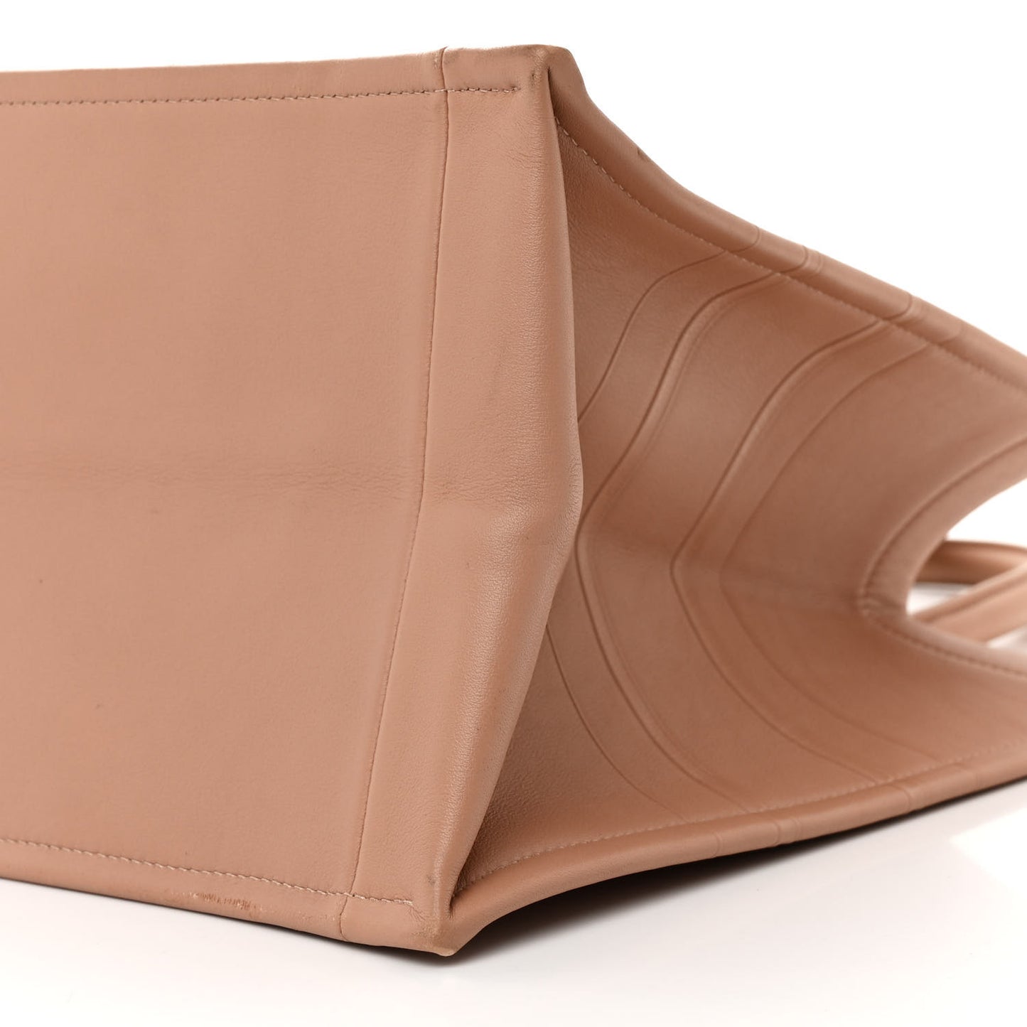 Calfskin Embossed Medium Book Tote Rose de Vents