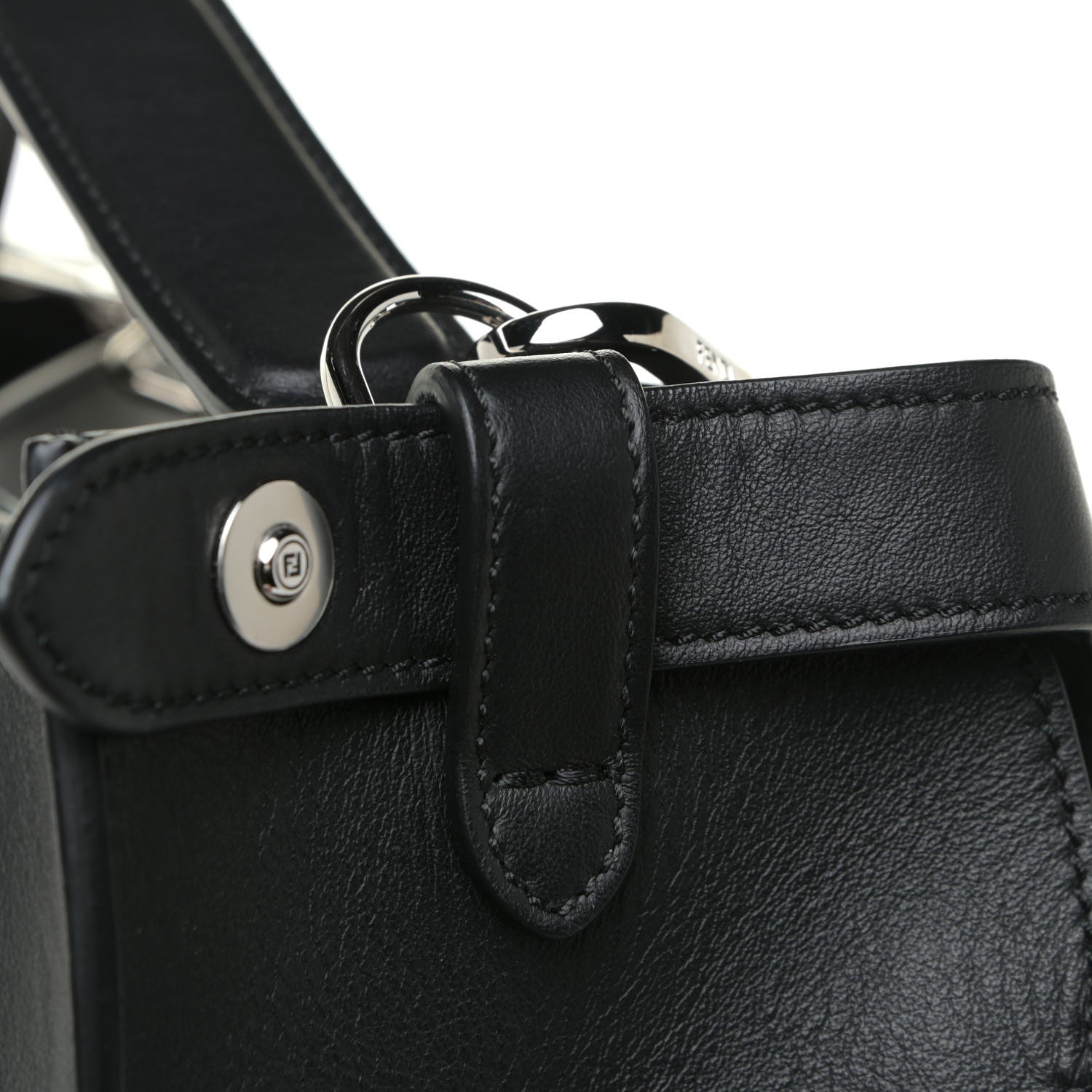 Fendi Vitello Grace FF Gradient Embossed Peekaboo X-Lite Fit Black 19 of 19