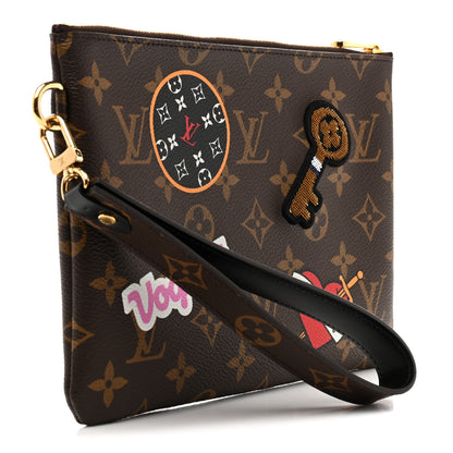 Louis Vuitton Monogram Travel Stickers City Pouch 3 of 10