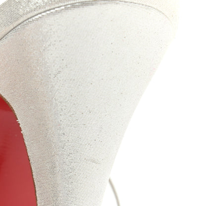 Christian Louboutin Strass Nappa Margi Diams 120 Sandals 38 Crystal 12 of 12