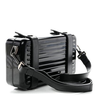 Christian Dior X RIMOWA Aluminum Personal Clutch On Strap Black 3 of 11