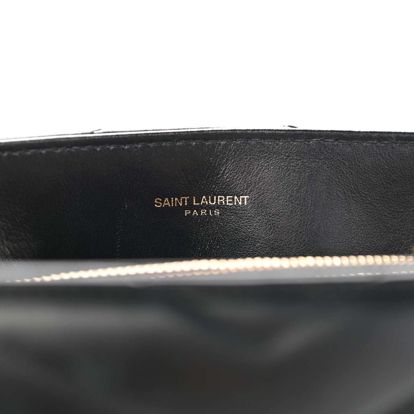 Calfskin Y Quilted Monogram Medium Loulou Chain Satchel Black