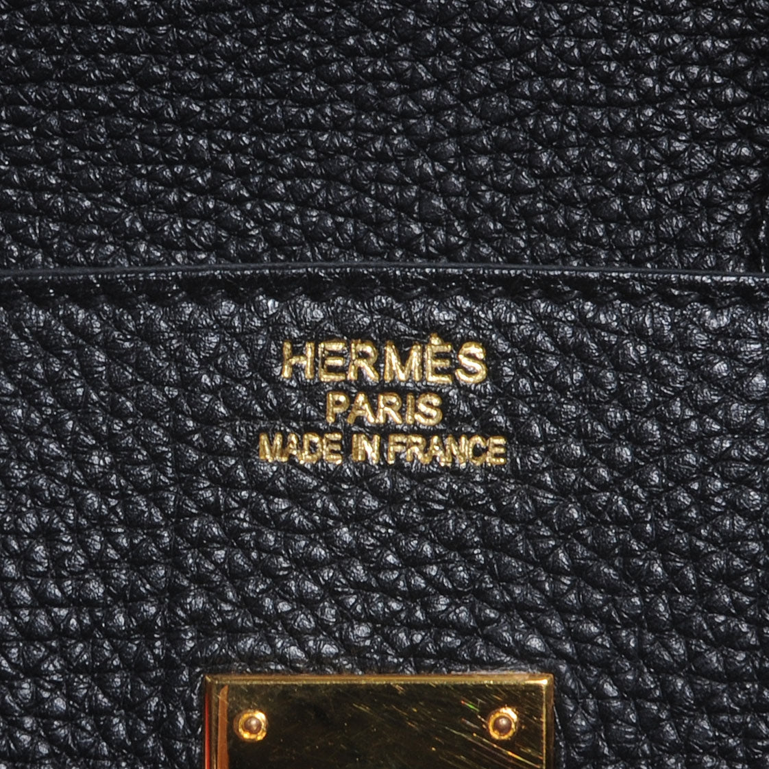 Hermes Togo Birkin 35 Black 7 of 9