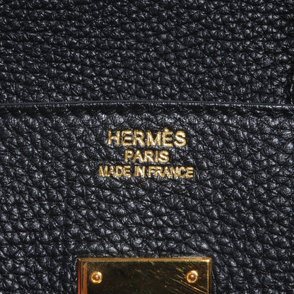 Hermes Togo Birkin 35 Black 7 of 9