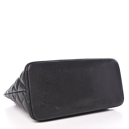 Chanel Caviar Quilted Medallion Tote Black 4 of 11