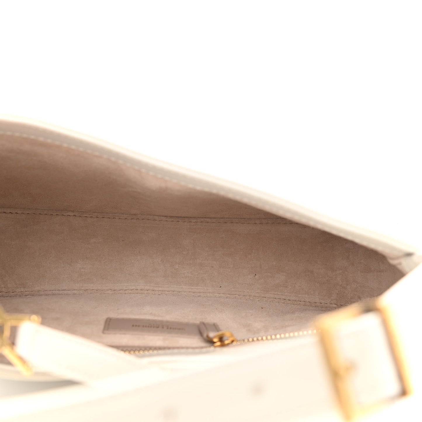 Smooth Calfskin Le 5 A 7 Hobo Blanc Vintage