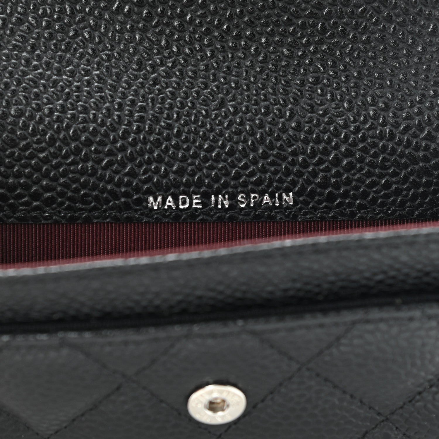 Chanel Caviar Quilted Flap Card Holder Black 6 of 10