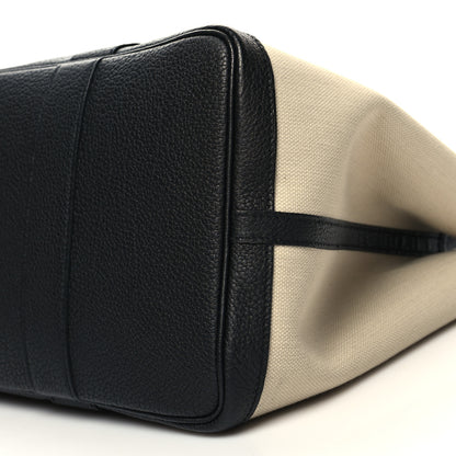 Hermes Twill D Negonda Garden Party 36 MM Tote Beton Black 10 of 11