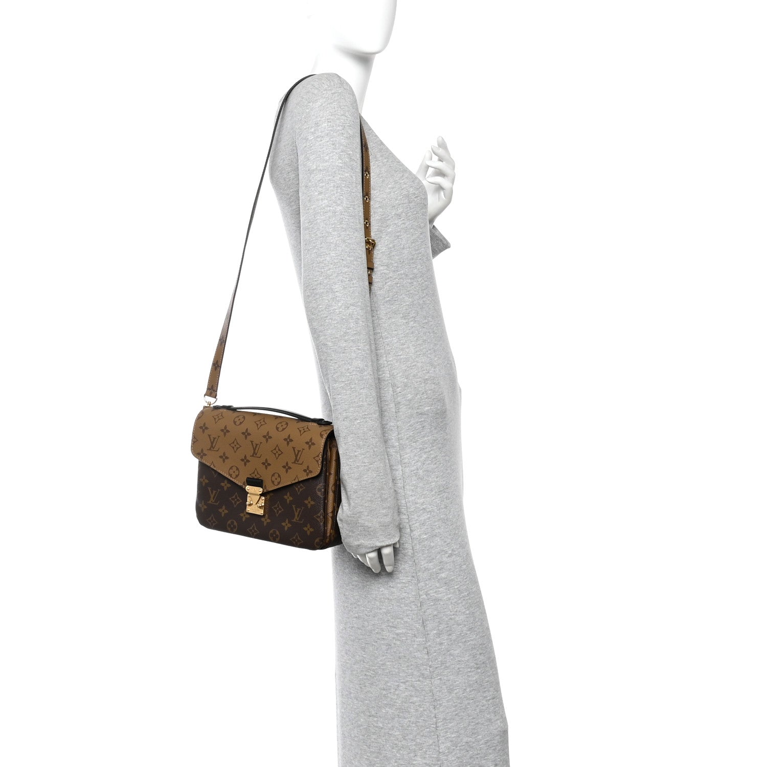 Louis Vuitton Reverse Monogram Pochette Metis 2 of 10