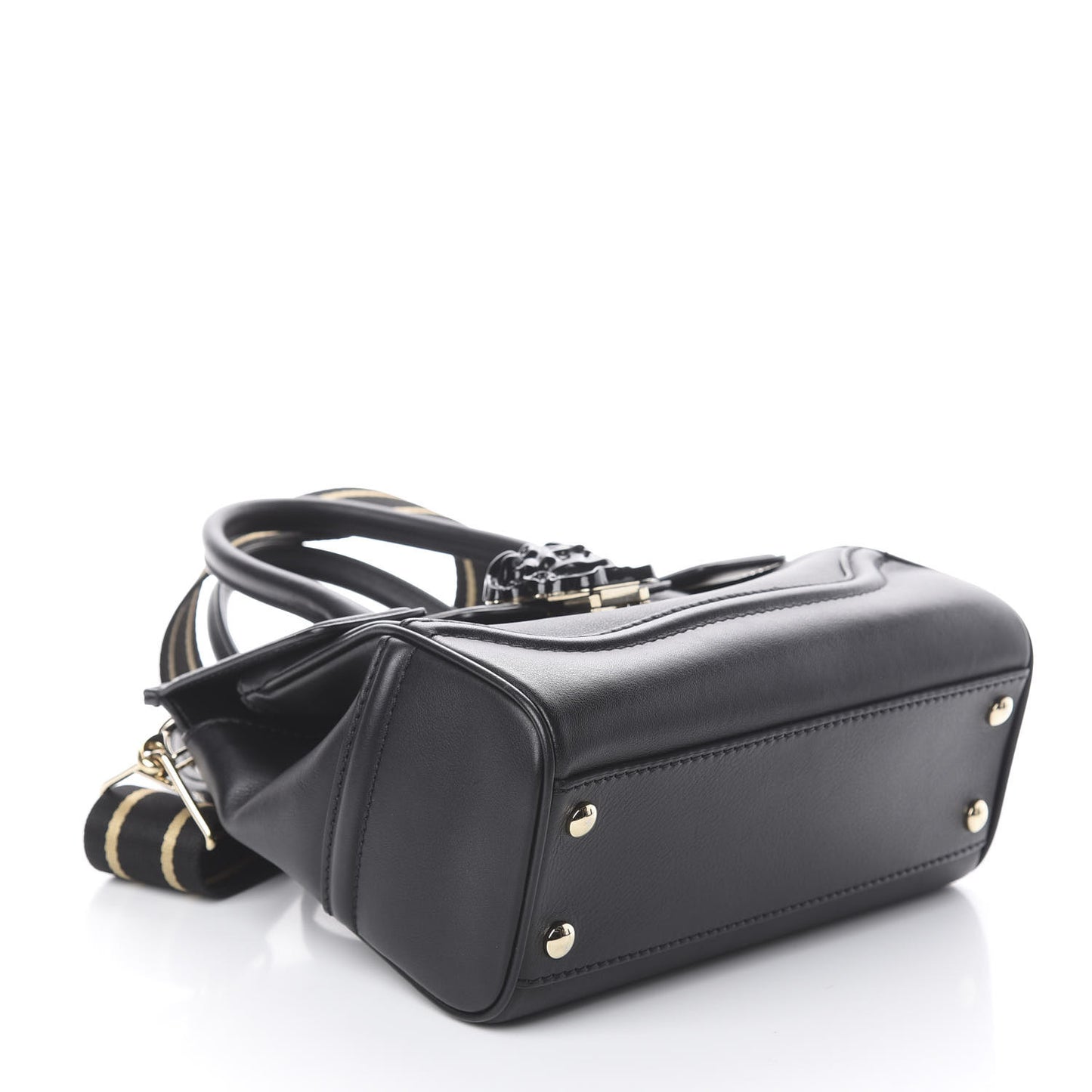Calfskin Medium Palazzo Empire Bag Black