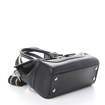 Versace Calfskin Medium Palazzo Empire Bag Black 3 of 8