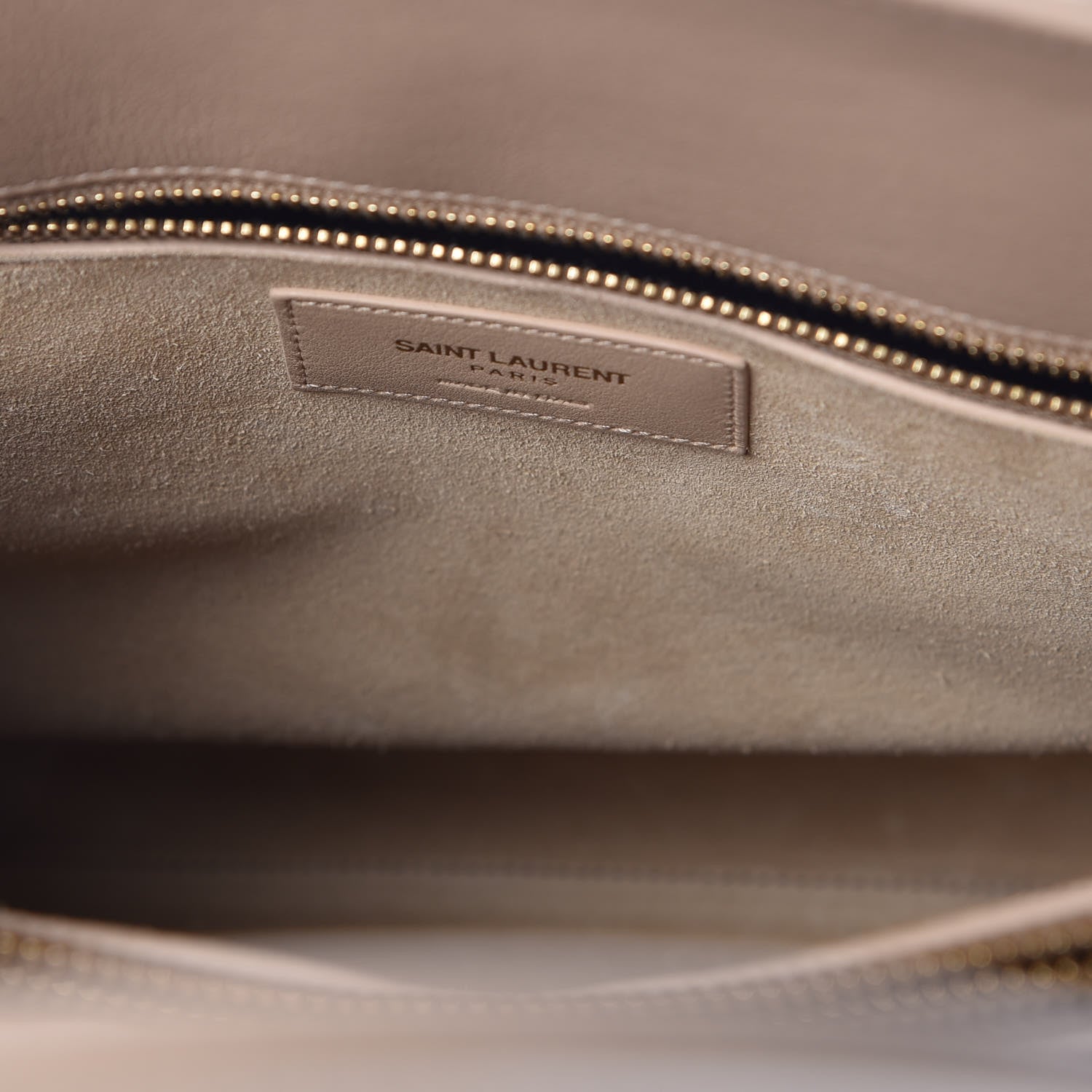 Saint Laurent Calfskin Small Sac De Jour Dark Beige 7 of 13