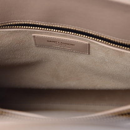 Saint Laurent Calfskin Small Sac De Jour Dark Beige 7 of 13