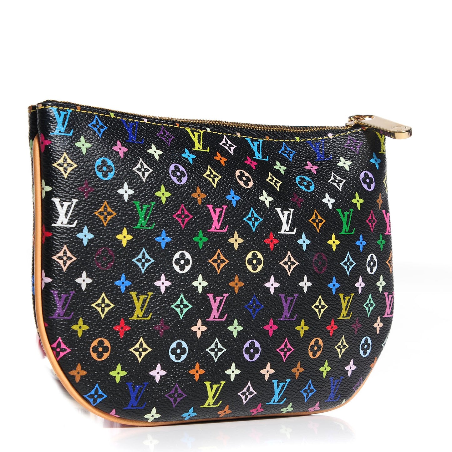 Monogram Multicolor Pochette Plate GM Black