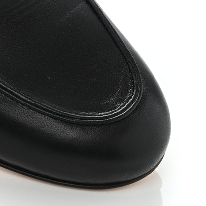 Chanel Lambskin CC Chain Mocassin Loafers 36.5 Black 10 of 10