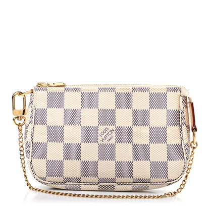 Louis Vuitton Damier Azur Mini Pochette Accessories 1 of 7