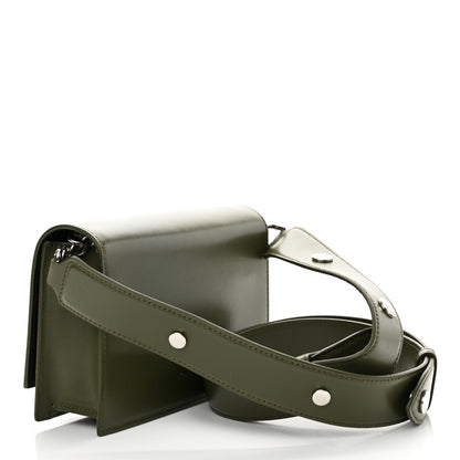 Alexander McQueen Calfskin Skull Crossbody Bag Khaki Green 3 of 13