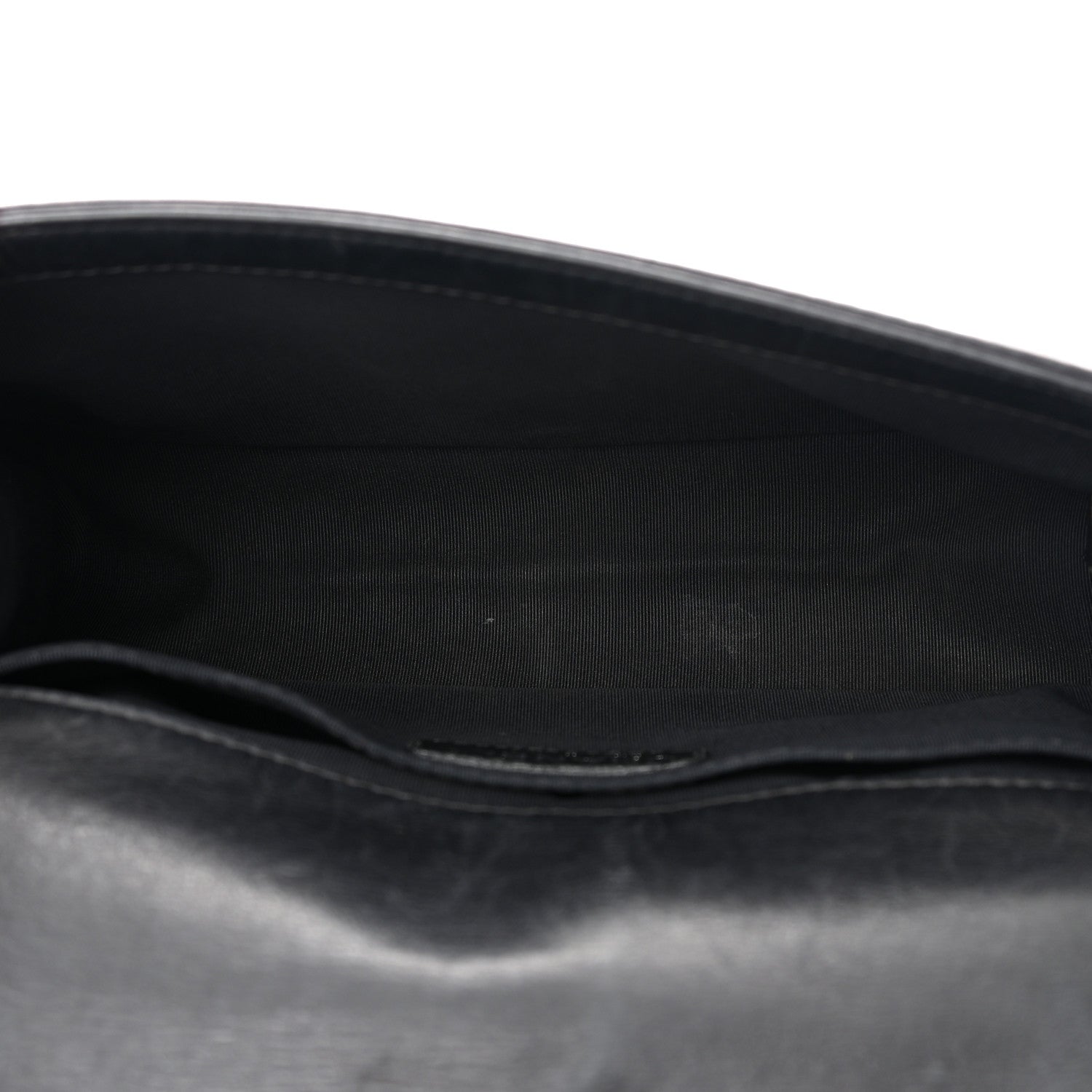 Chanel Calfskin Double Stitch Medium Boy Flap Black 5 of 16