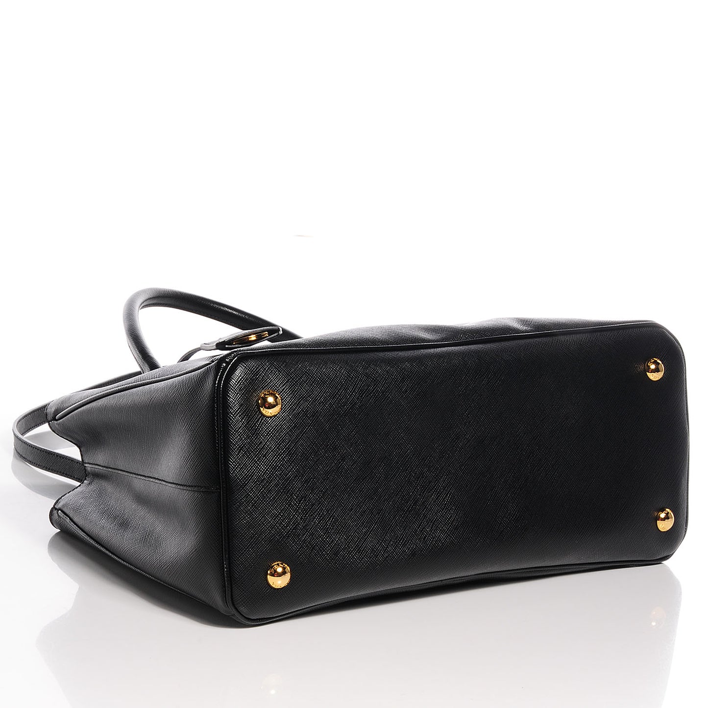 Saffiano Lux Medium Tote Nero Black