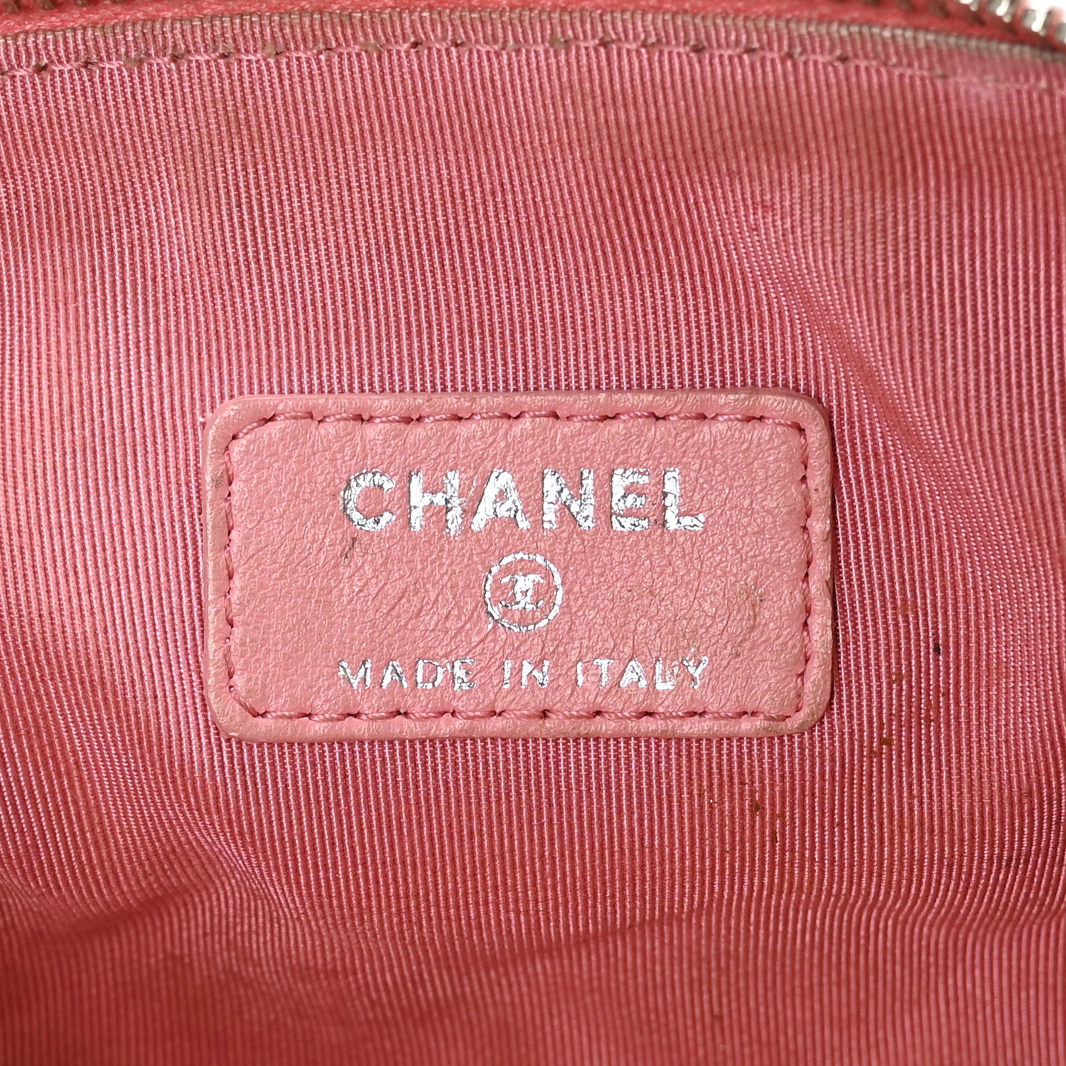 Chanel Calfskin Quilted Palette Cosmetic Case Pink 5 of 12