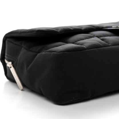 Chanel Nylon Square Quilted Flap Black 9 of 10