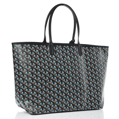 Goyard Goyardine Saint Louis Claire Voie PM Black Blue 4 of 12