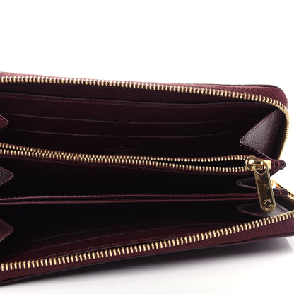 Louis Vuitton Ostrich Zippy Wallet Prune 5 of 9