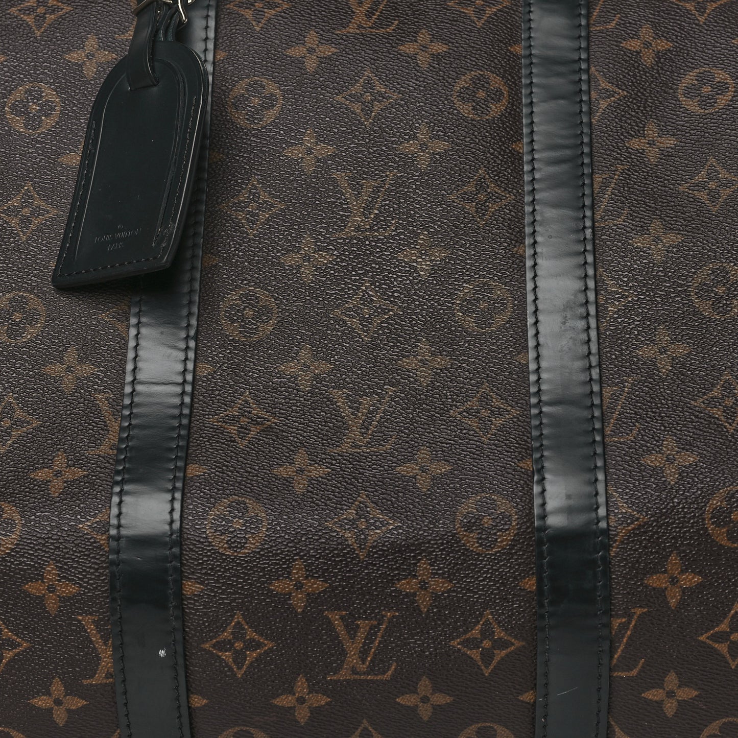 LOUIS VUITTON Monogram Macassar Keepall Bandouliere 55