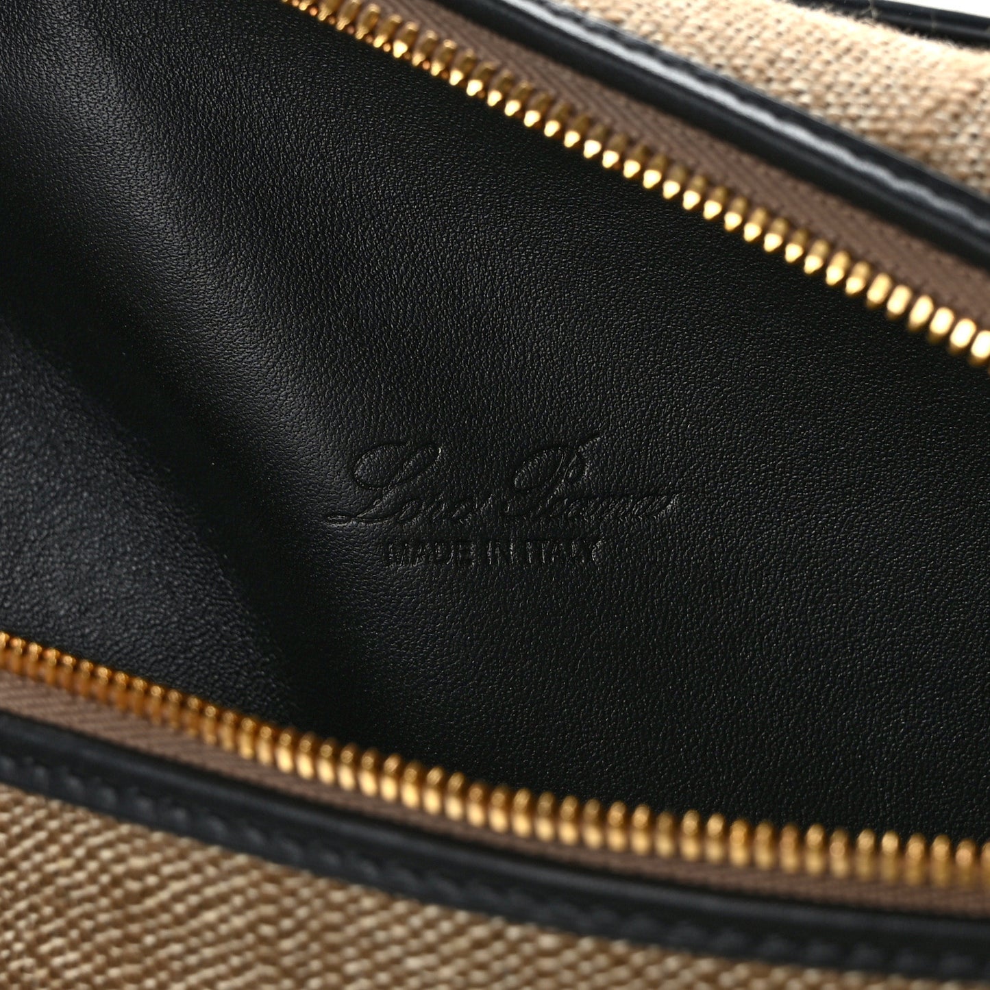 Hemp Silk L19 Extra Pocket Pouch Mooncake Biscuit Black