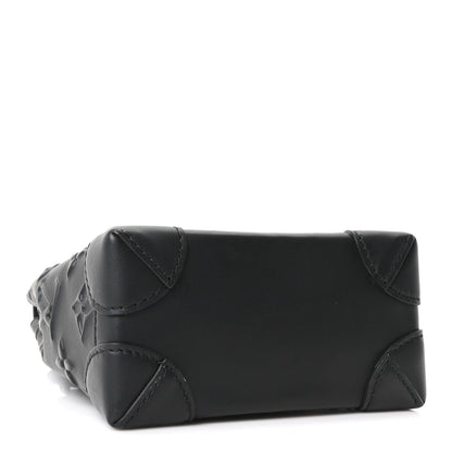 Louis Vuitton Taurillon Monogram Solar Ray Nano Steamer Black 4 of 9