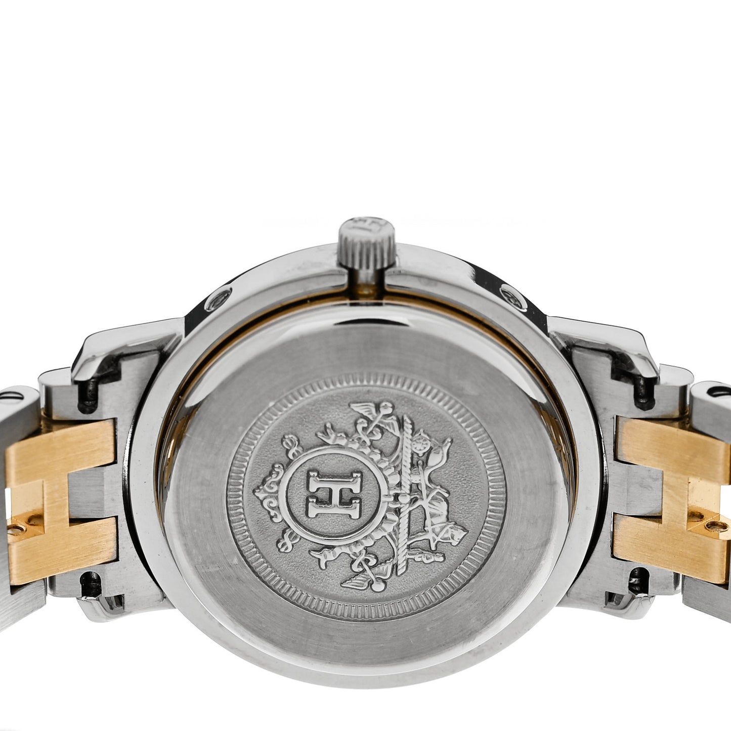 Stainless Steel 24mm Clipper Quartz Watch Gold