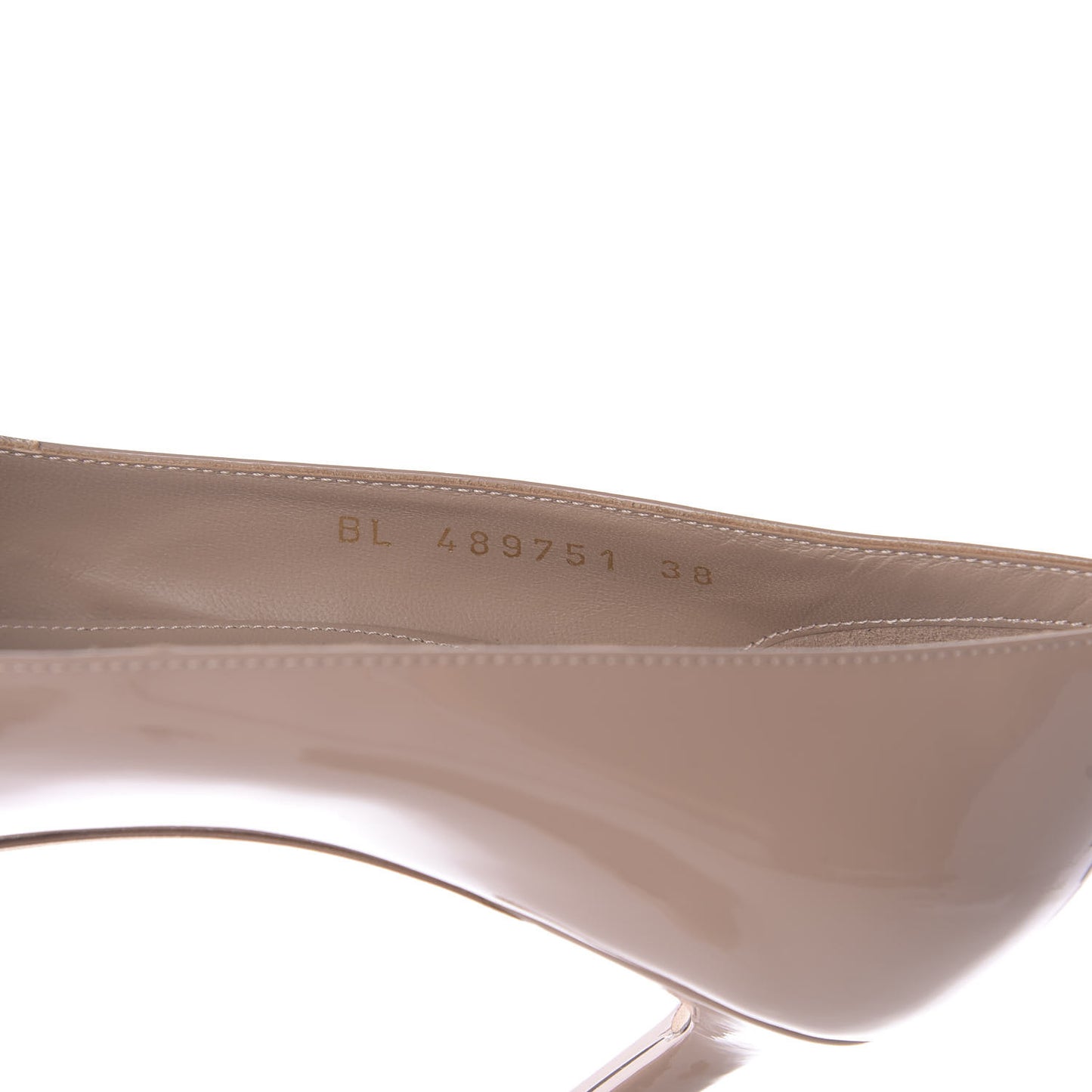 Patent Anja 85 Pumps 38 Nude