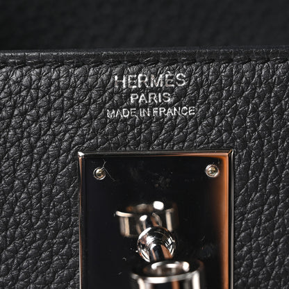 Hermes Togo Kelly Retourne 28 Black 11 of 17