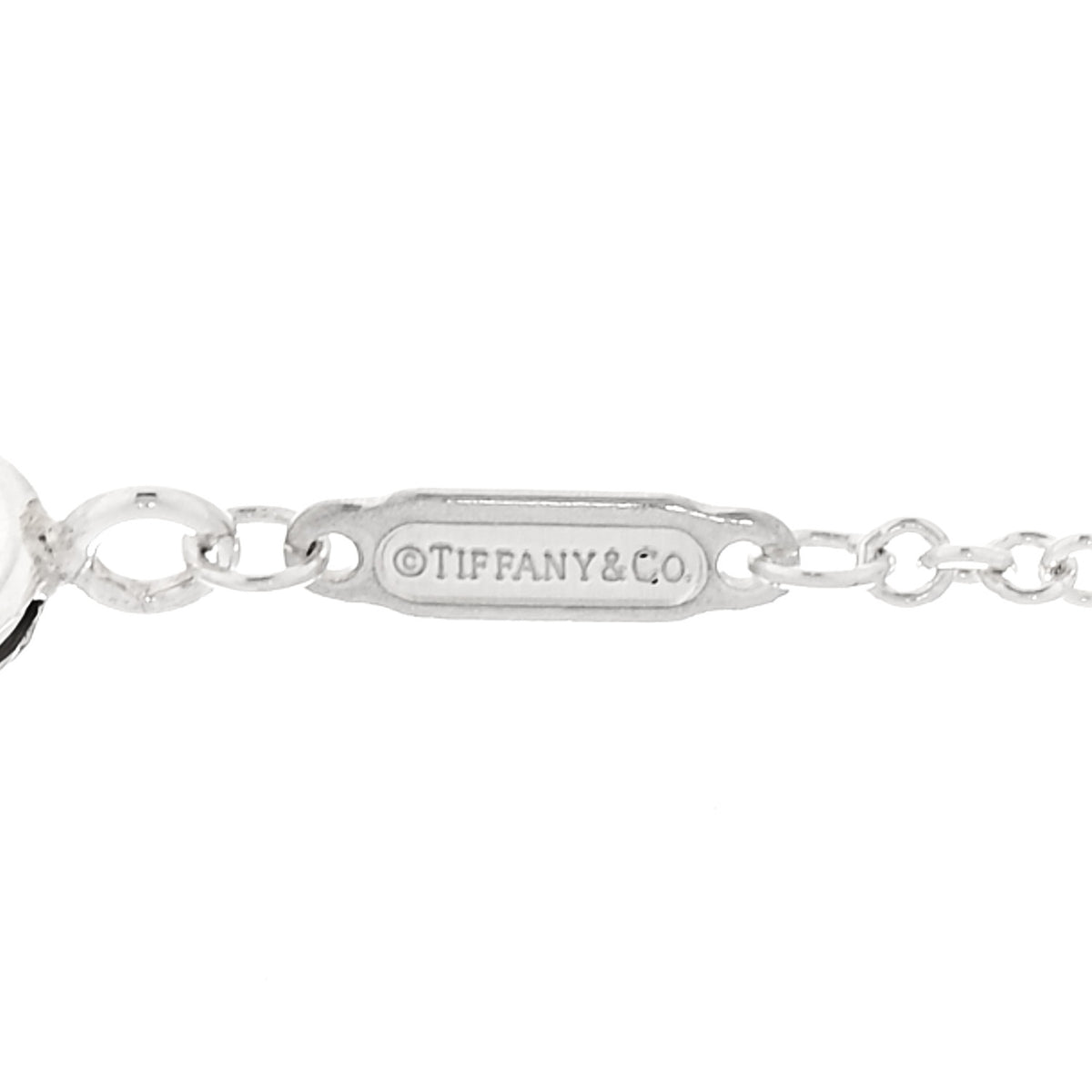 Tiffany Sterling Silver Mom Heart Tag Pendant Necklace 6 of 6
