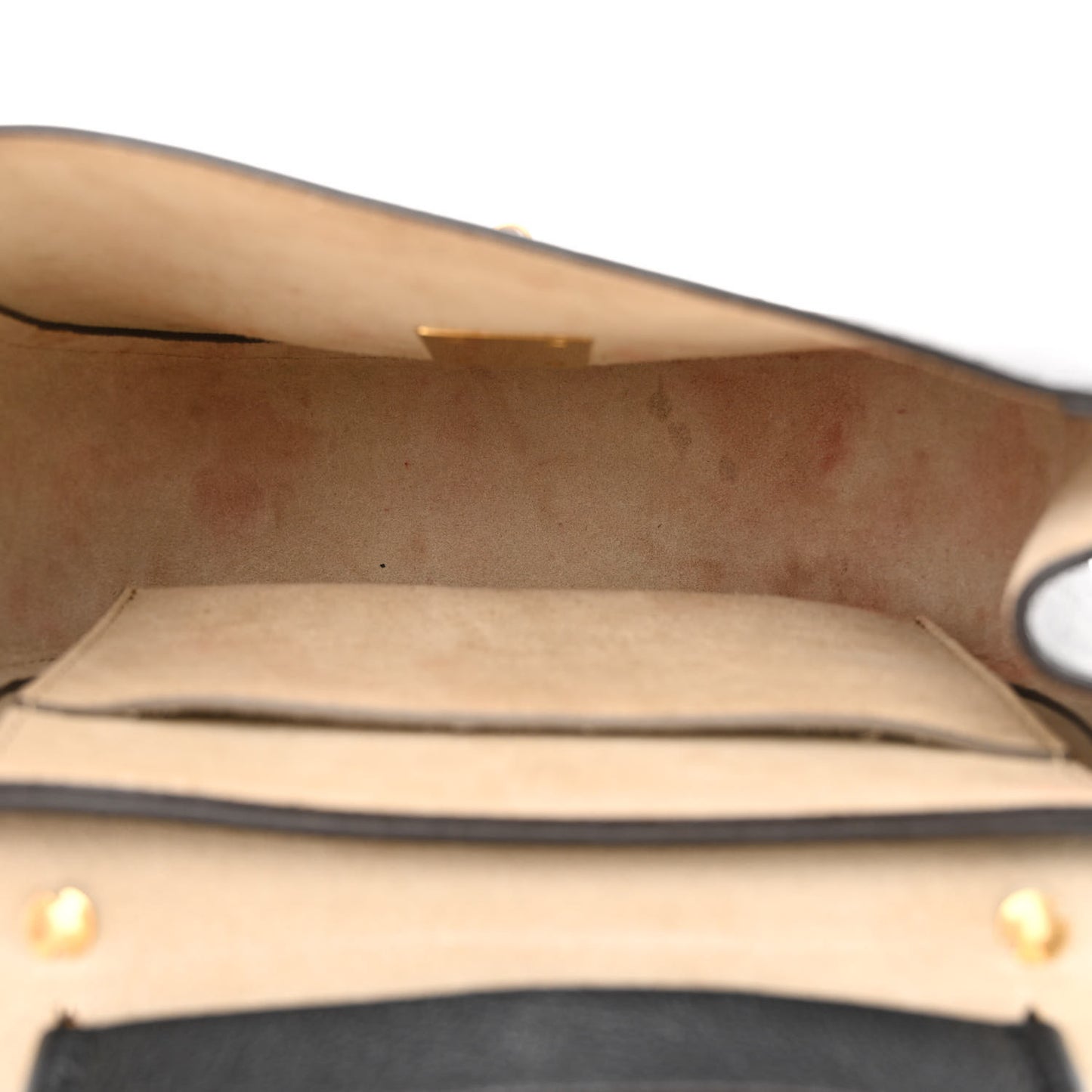 Grained Lambskin Mini Drew Shoulder Bag Black