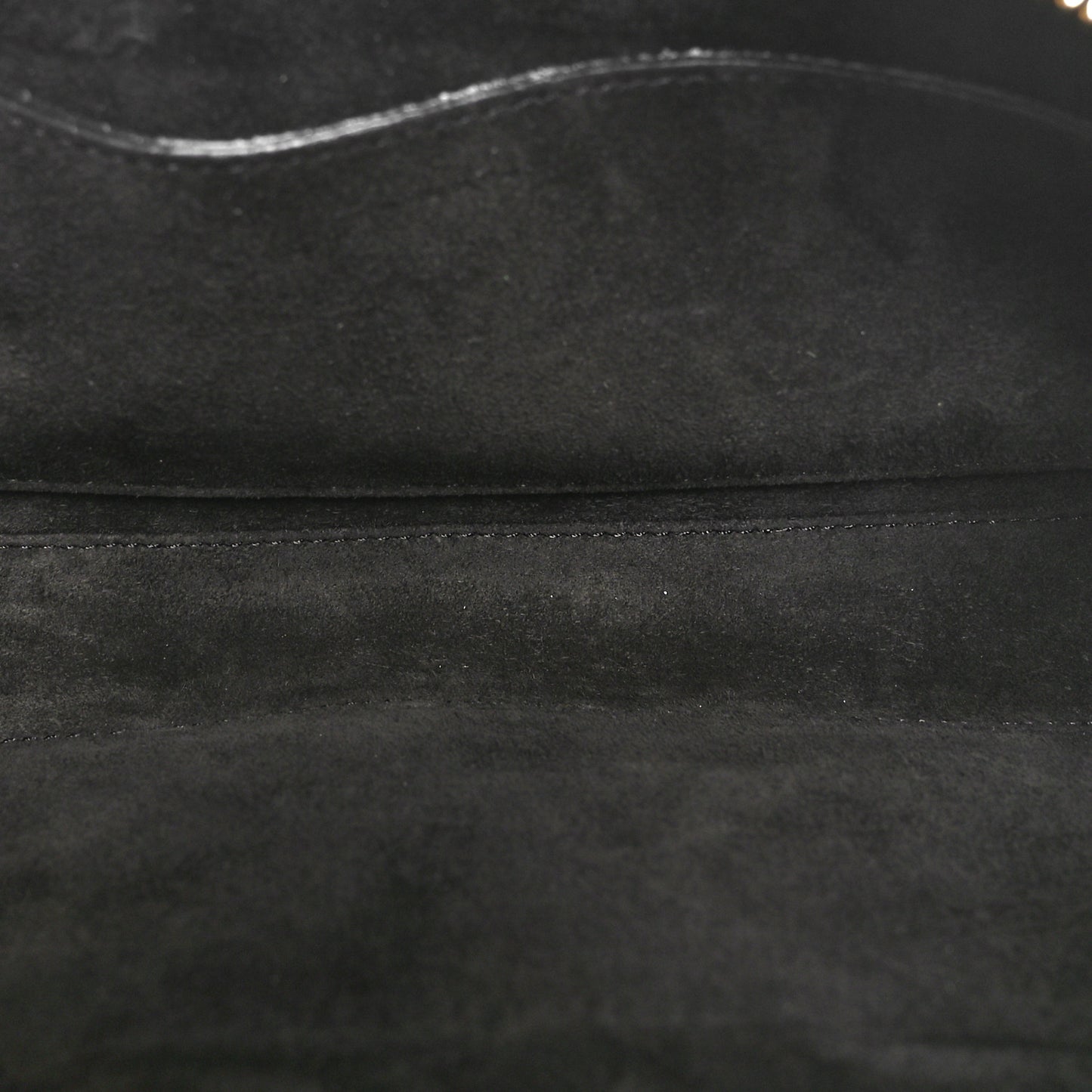 Smooth Calfskin Cuir Triomphe Camera Shoulder Bag Black