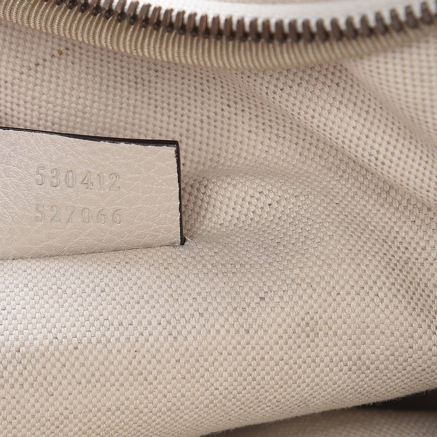 Grained Calfskin Logo Belt Bag White