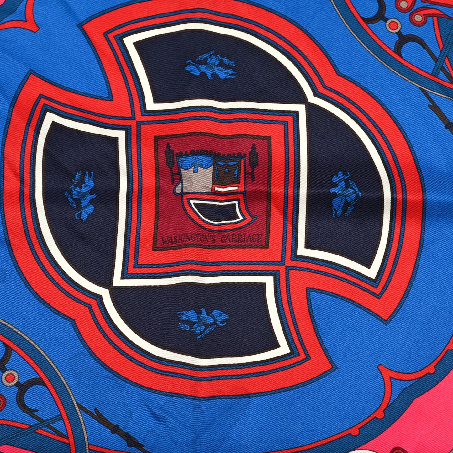 Silk Washington's Carriage Scarf 65