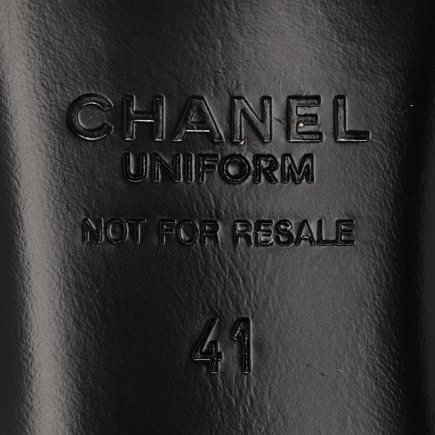 Chanel Lambskin Cap Toe CC Uniform Ballerina Flats 41 Black 7 of 10
