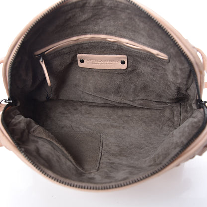 Bottega Veneta Nappa Intrecciato Nodini Crossbody Messenger Flamingo 5 of 11