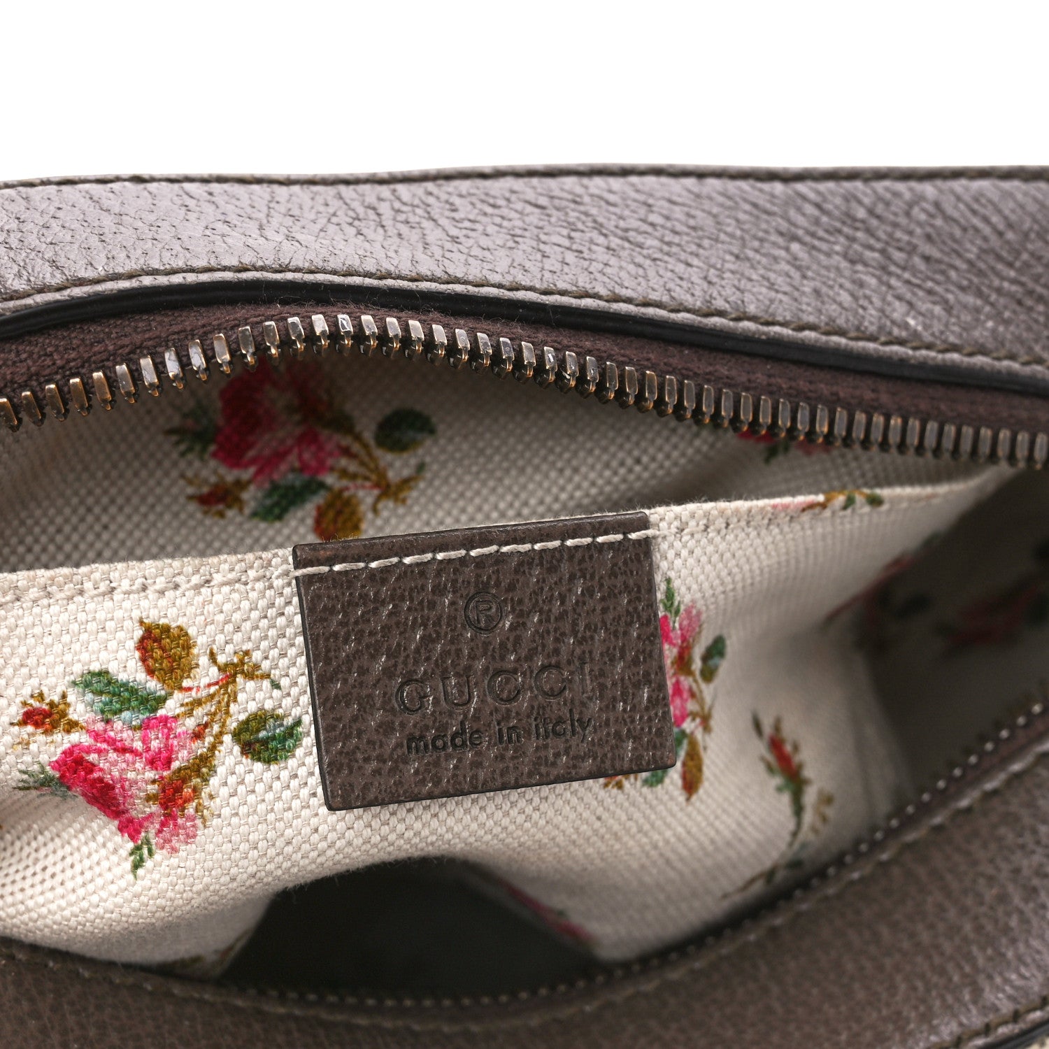 Gucci GG Supreme Monogram Web Neo Vintage Shoulder Bag Beige New Acero Crop 6 of 11