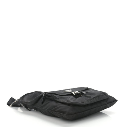 Prada Nylon Tessuto Vela Messenger Bag Black 4 of 12